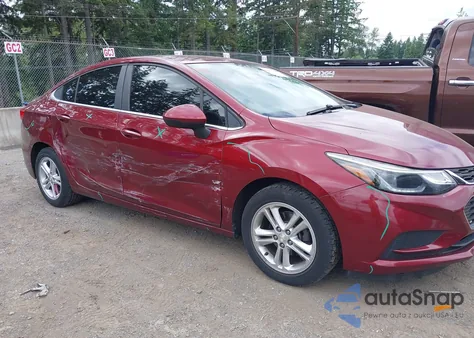 2016 Chevrolet Cruze Lt Auto z USA, uszkodzony, nr VIN 1G1BE5SM0G7301241